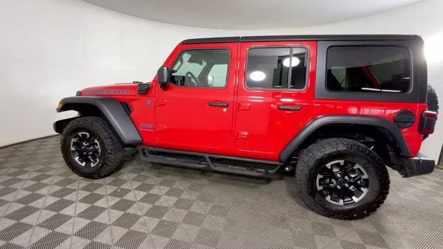 2024 Firecracker Red Clearcoat Jeep Wrangler Rubicon 4xe 4X4 SUV