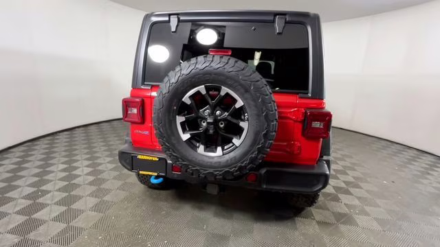 2024 Firecracker Red Clearcoat Jeep Wrangler Rubicon 4xe 4X4 SUV