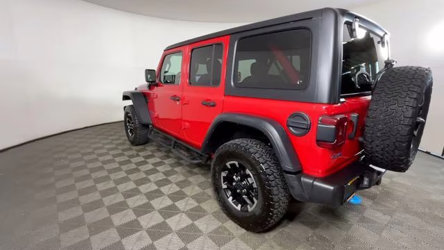 2024 Firecracker Red Clearcoat Jeep Wrangler Rubicon 4xe 4X4 SUV
