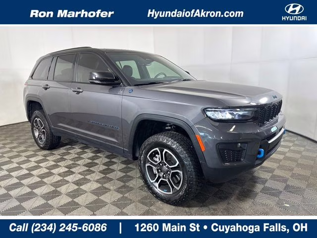 2022 Baltic Gray Metallic Clearcoat Jeep Grand Cherokee Trailhawk 4xe 4X4 SUV