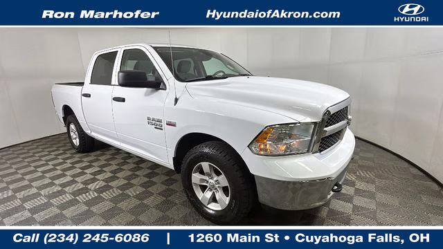 2023 Bright White Clearcoat Ram 1500 Classic SLT 4X4 Truck
