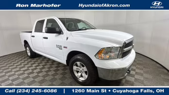 2023 Bright White Clearcoat Ram 1500 Classic SLT 4X4 Truck