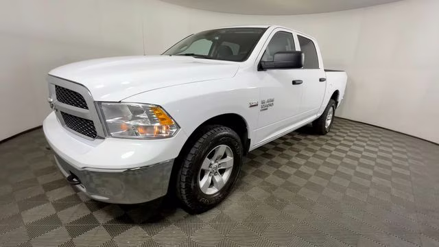 2023 Bright White Clearcoat Ram 1500 Classic SLT 4X4 Truck
