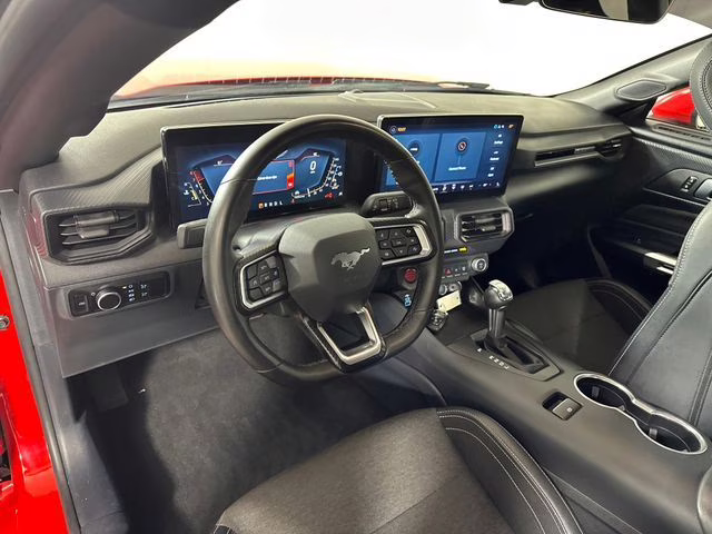 2024 Race Red Ford Mustang EcoBoost Premium RWD Coupe