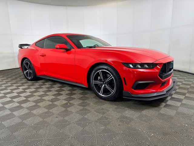 2024 Race Red Ford Mustang EcoBoost Premium RWD Coupe