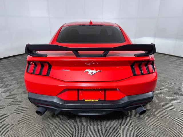 2024 Race Red Ford Mustang EcoBoost Premium RWD Coupe
