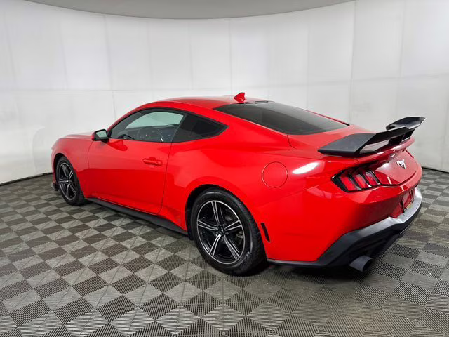 2024 Race Red Ford Mustang EcoBoost Premium RWD Coupe