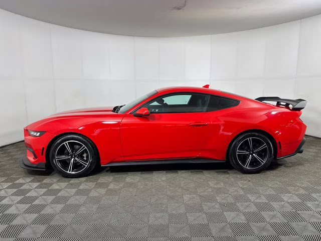 2024 Race Red Ford Mustang EcoBoost Premium RWD Coupe