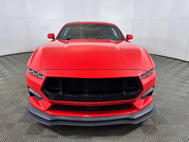 2024 Race Red Ford Mustang EcoBoost Premium RWD Coupe