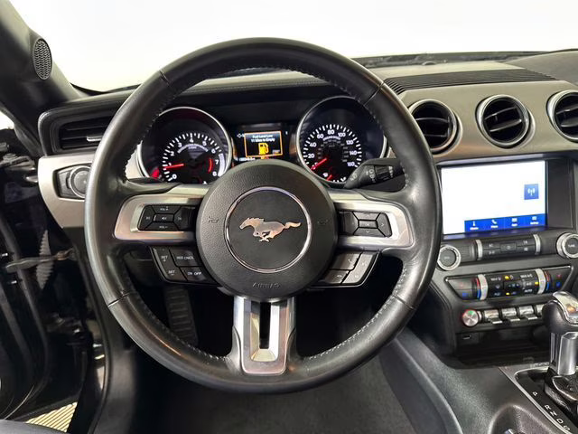 2023 Shadow Black Ford Mustang EcoBoost Premium RWD Convertible