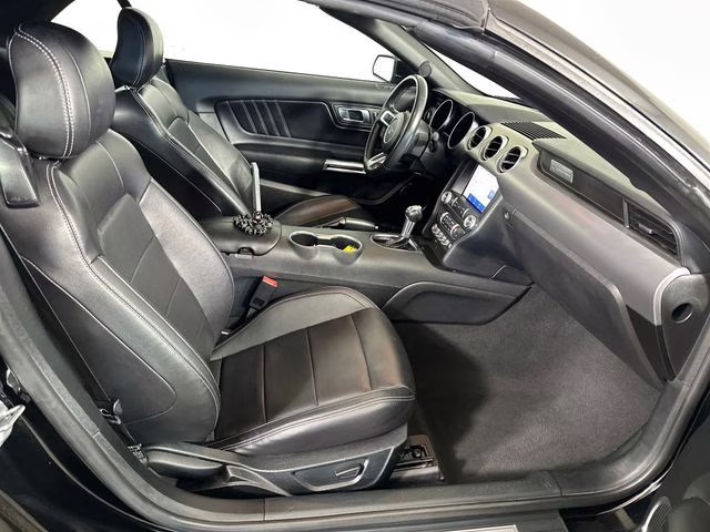 2023 Shadow Black Ford Mustang EcoBoost Premium RWD Convertible
