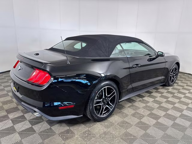 2023 Shadow Black Ford Mustang EcoBoost Premium RWD Convertible