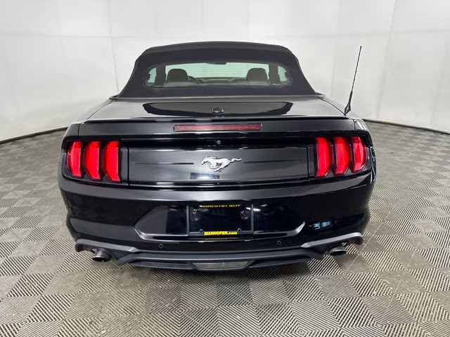 2023 Shadow Black Ford Mustang EcoBoost Premium RWD Convertible