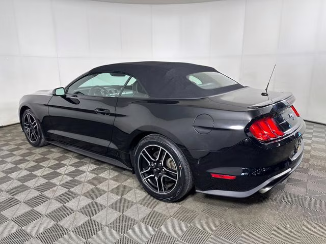 2023 Shadow Black Ford Mustang EcoBoost Premium RWD Convertible