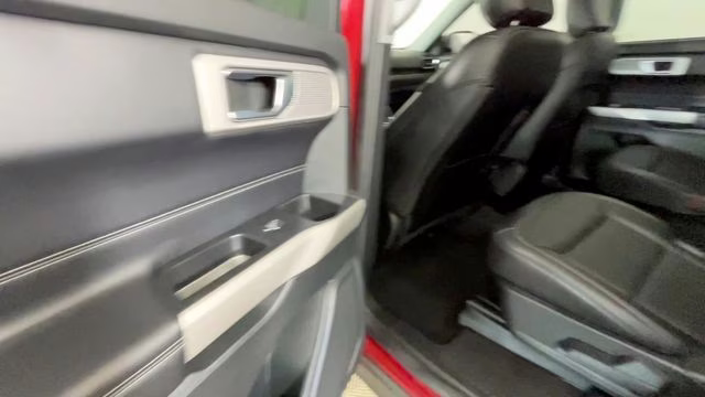 2021 Red Metallic Ford Explorer Limited 4X4 SUV