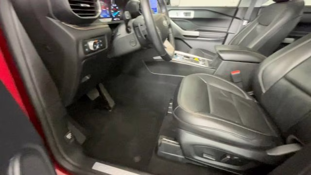 2021 Red Metallic Ford Explorer Limited 4X4 SUV