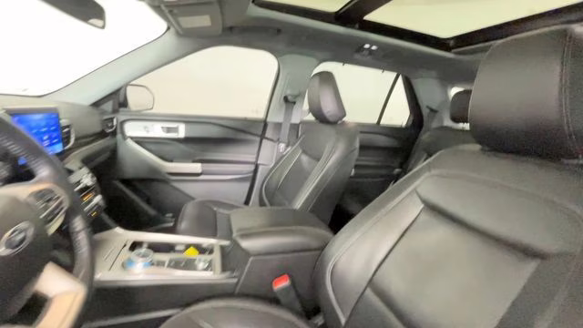 2021 Red Metallic Ford Explorer Limited 4X4 SUV