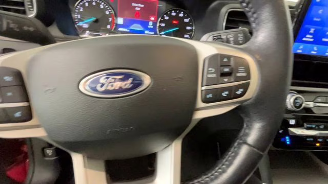 2021 Red Metallic Ford Explorer Limited 4X4 SUV