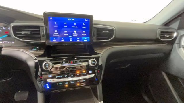 2021 Red Metallic Ford Explorer Limited 4X4 SUV