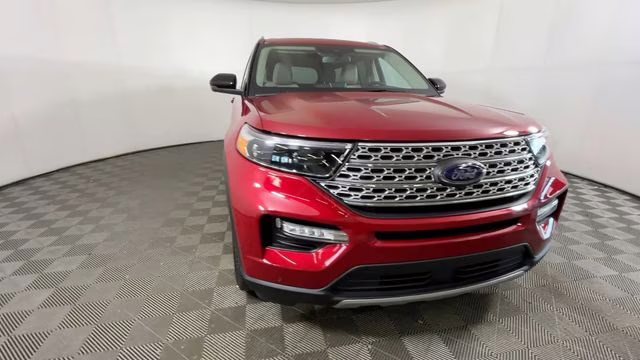2023 Red Metallic Ford Explorer Limited 4X4 SUV