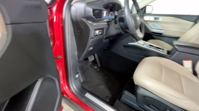 2023 Red Metallic Ford Explorer Limited 4X4 SUV