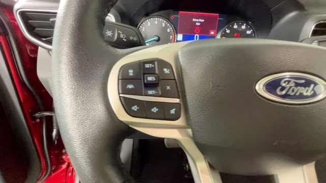 2023 Red Metallic Ford Explorer Limited 4X4 SUV