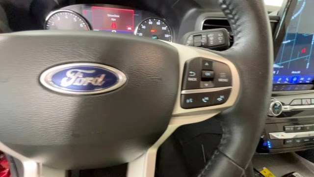 2023 Red Metallic Ford Explorer Limited 4X4 SUV