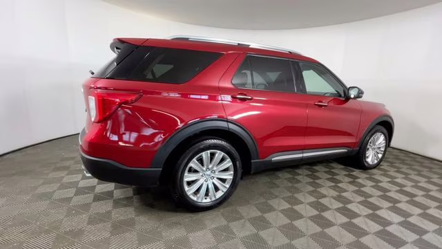 2023 Red Metallic Ford Explorer Limited 4X4 SUV