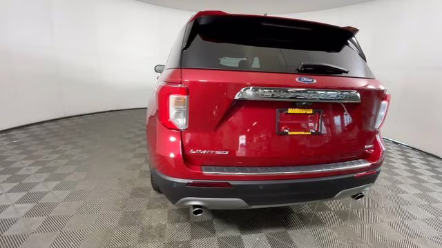 2023 Red Metallic Ford Explorer Limited 4X4 SUV