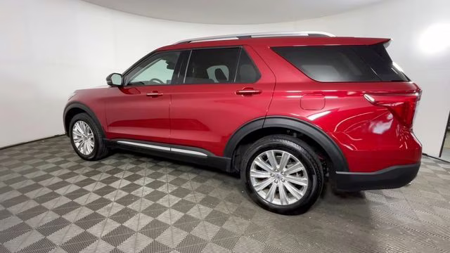 2023 Red Metallic Ford Explorer Limited 4X4 SUV
