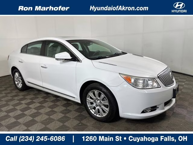 2012 Summit White Buick LaCrosse Premium I Group FWD Sedan