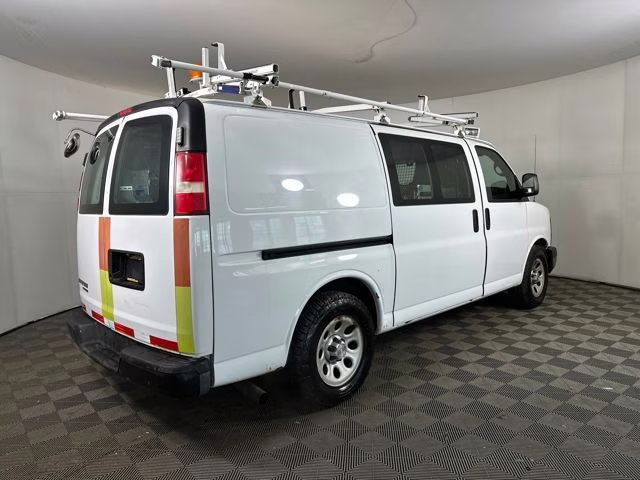 2013 Summit White Chevrolet Express 1500 Work Van AWD Van