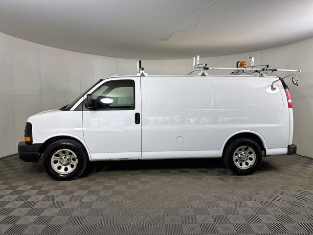 2013 Summit White Chevrolet Express 1500 Work Van AWD Van