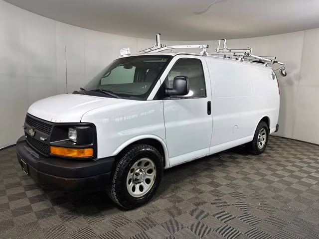 2013 Summit White Chevrolet Express 1500 Work Van AWD Van