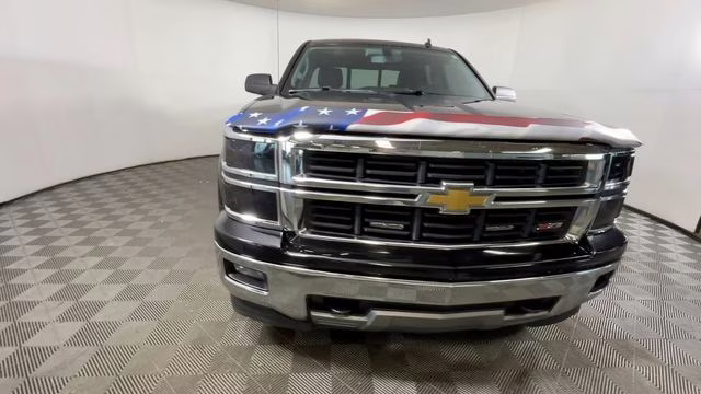 2014 Black Chevrolet Silverado 1500 LT 4X4 Truck