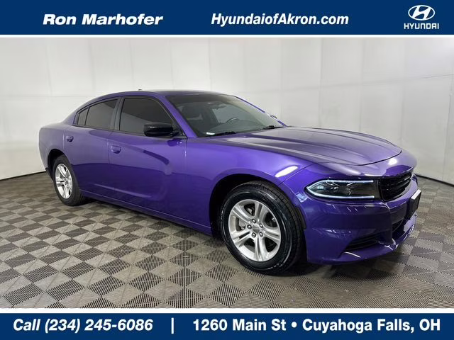2023 Plum Crazy Pearlcoat Dodge Charger SXT RWD Sedan