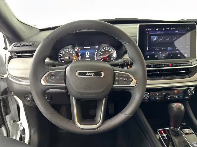 2024 Bright White Clearcoat Jeep Compass Limited 4X4 SUV