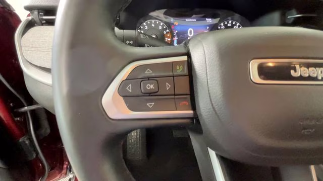 2022 Velvet Red Pearlcoat Jeep Compass Latitude Lux 4X4 SUV