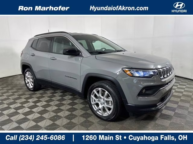 2023 Sting-Gray Clearcoat Jeep Compass Latitude Lux 4X4 SUV