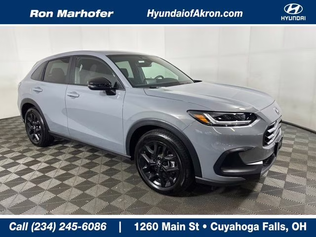 2025 Urban Gray Pearl Honda HR-V Sport AWD SUV