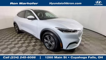2022 White Metallic Ford Mustang Mach-E Select RWD SUV