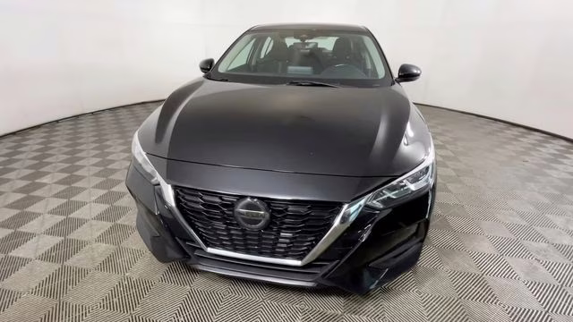2020 Super Black Nissan Sentra SV FWD Sedan