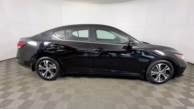 2020 Super Black Nissan Sentra SV FWD Sedan