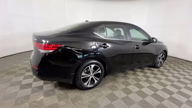 2020 Super Black Nissan Sentra SV FWD Sedan