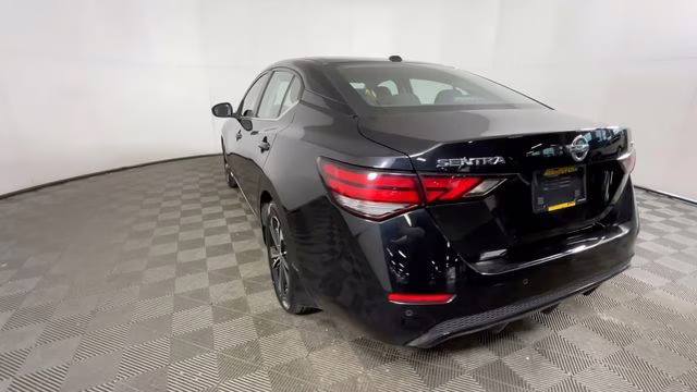 2020 Super Black Nissan Sentra SV FWD Sedan