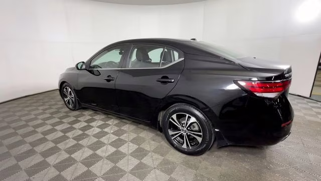 2020 Super Black Nissan Sentra SV FWD Sedan