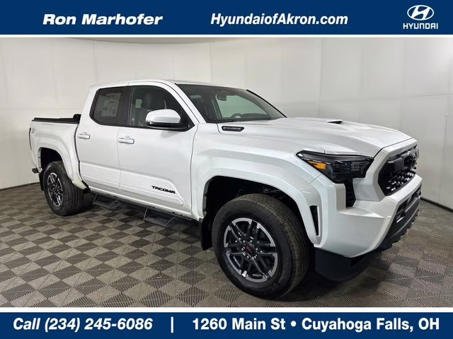 2025 Pearl Toyota Tacoma Hybrid TRD Sport 4X4 Truck