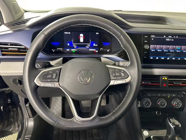2023 Black Volkswagen Taos 1.5T SE AWD SUV