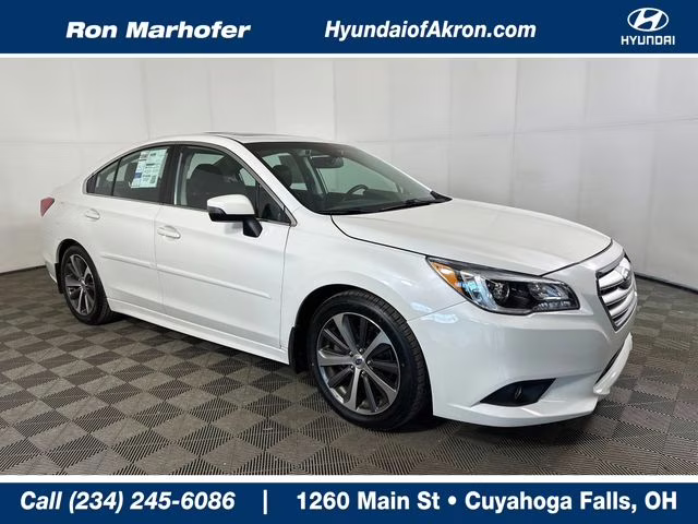 2016 Crystal White Pearl Subaru Legacy 3.6R AWD Sedan