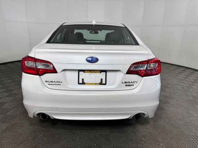 2016 Crystal White Pearl Subaru Legacy 3.6R AWD Sedan